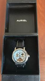 Horloge automatik, Overige merken, Leer, Staal, Polshorloge
