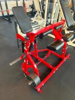 Hammer Strength seated leg curl plate loaded, Ophalen, Gebruikt, ., Overige typen