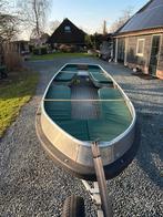 Zelflozende VV E -Greensilver Aluminium rondzit sloep 480 E, Watersport en Boten, Ophalen, Gebruikt, Tot 10 pk, Elektrisch