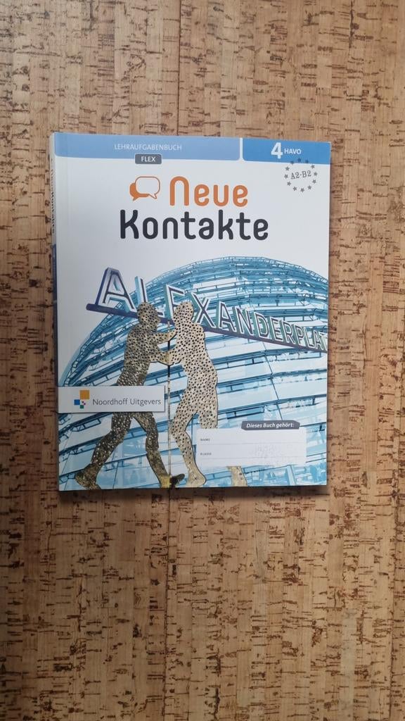 Neue Kontakte opdrachtenbroek/lehraufgabenbuch 4/5 havo, Boeken, Ophalen of Verzenden, Zo goed als nieuw