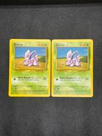 Nidoran #55 Pokemon Base Set, Ophalen of Verzenden, Zo goed als nieuw, Losse kaart