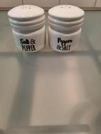 Riviera Maison peper en zoutstel, Ophalen of Verzenden, Zo goed als nieuw, Overige materialen, Pot, Bus of Blik