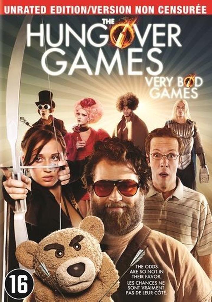 The Hungover Games unrated Version dvd, Cd's en Dvd's, Dvd's | Komedie, Zo goed als nieuw, Actiekomedie, Vanaf 16 jaar, Ophalen of Verzenden