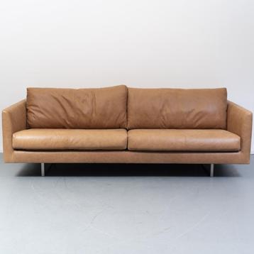 Montis Axel 3,5 zits (218 cm) Buffalo cognac bruin leder beschikbaar voor biedingen