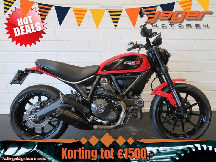 Ducati SCRAMBLER 800 ICON CLASSIC HISTORIE (bj 2016), Motoren, Motoren | Ducati, Bedrijf, Toermotor