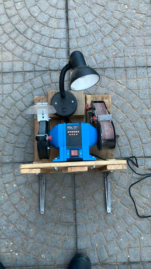 Güde Bandschuurmachine / Werkbankslijpmachine GDS 150 K, Doe-het-zelf en Verbouw, Gereedschap | Slijpmachines, Zo goed als nieuw