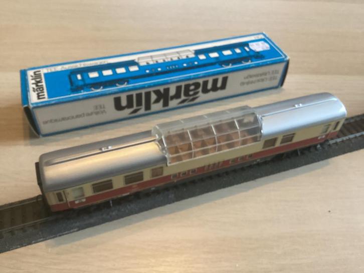 Marklin TEE rijtuigen set, Hobby en Vrije tijd, Modeltreinen | H0, Zo goed als nieuw, Wagon, Wisselstroom, Märklin, Analoog, Ophalen of Verzenden