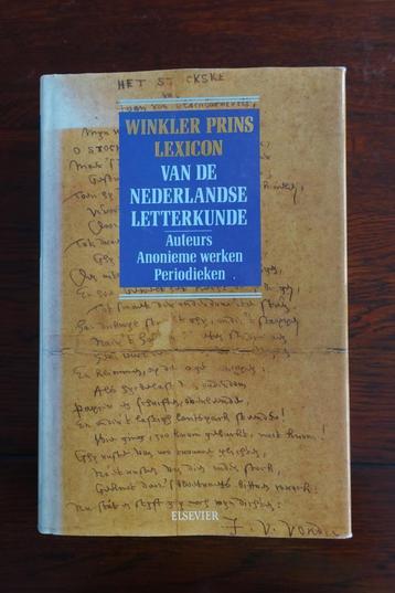 Winkler Prins Lexicon van de Nederlandse letterkunde beschikbaar voor biedingen