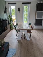 Eettafel L190 x B 85 x H 76, Huis en Inrichting, Tafels | Eettafels, Ophalen, Zo goed als nieuw, Rechthoekig, 50 tot 100 cm