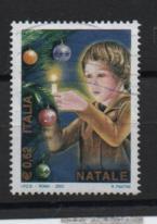 ‹(•¿•)› italie kerstzegel, Verzenden, Gestempeld