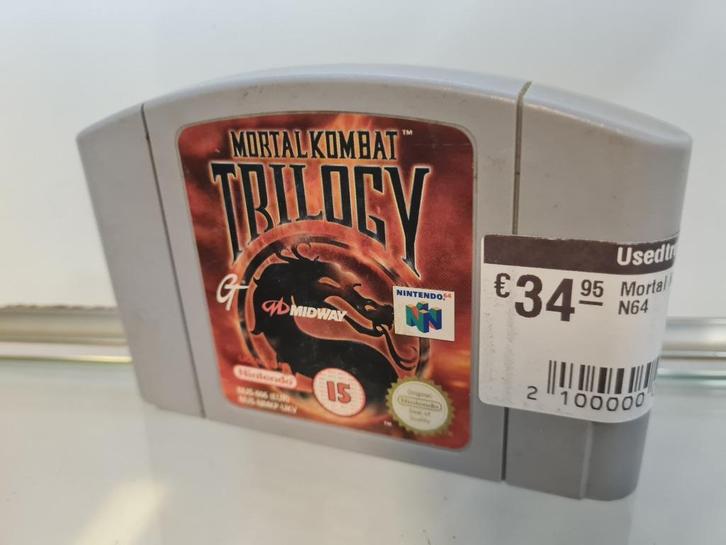 Mortal Kombat Trilogy - PS1, Spelcomputers en Games, Games | Nintendo 64, Gebruikt, Vechten, 2 spelers, Vanaf 18 jaar, Ophalen of Verzenden