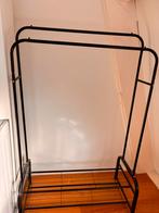 Kledingrek met twee rijen en schoenenrek, Ophalen, Gebruikt