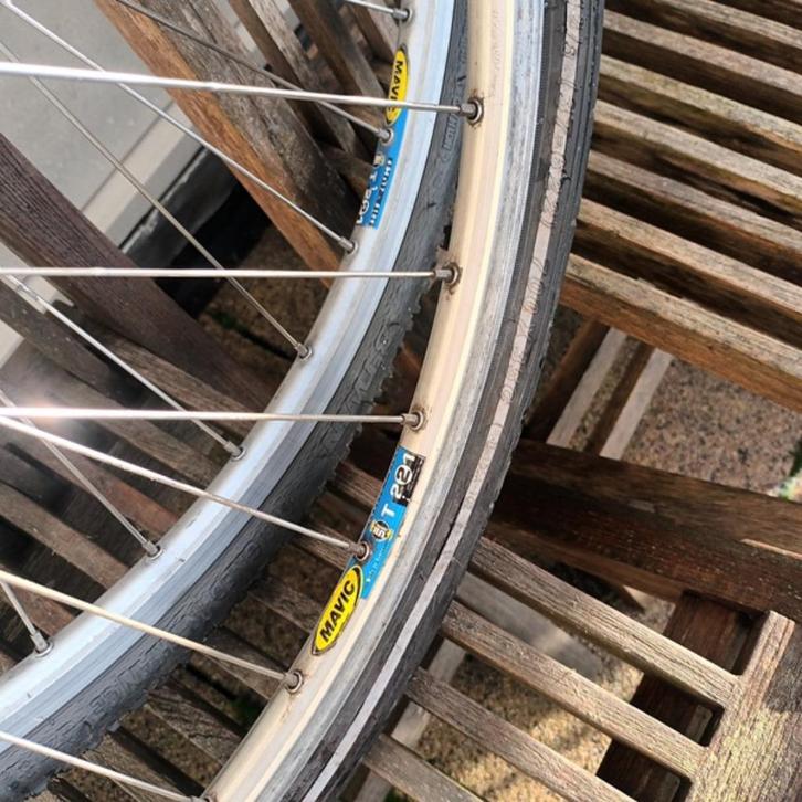 Mavic 28 inch  t 221 wielset  28 inch koga miyata 3x7, Fietsen en Brommers, Fietsonderdelen, Gebruikt, Racefiets, Wiel, Ophalen
