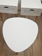 Nachtkastjes en Salontafel Set, Huis en Inrichting, Tafels | Bijzettafels, 45 tot 60 cm, Minder dan 55 cm, Vierkant, Ophalen of Verzenden