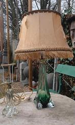 Antieke kristallen lampenvoeten VAL SAINT LAMBERT, Ophalen of Verzenden