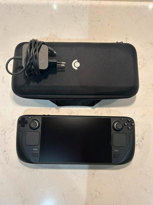 Steam Deck + 512GB + Anti Glare Screen Protector, Spelcomputers en Games, Spelcomputers | Overige, Zo goed als nieuw, Ophalen of Verzenden