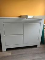 Bopita Bianco ledikant, commode, matras en beddengoed., Kinderen en Baby's, Kinderkamer | Commodes en Kasten, Ophalen, 50 tot 70 cm