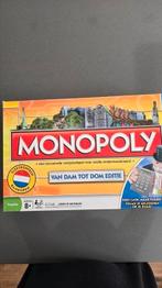 Monopoly van Dam tot Dom, Hobby en Vrije tijd, Gezelschapsspellen | Bordspellen, Ophalen of Verzenden, Zo goed als nieuw