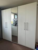 IKEA pax kast wit met spiegeldeur. 5-deurs. 2,5m x 2,36m, Huis en Inrichting, Kasten | Kledingkasten, 50 tot 75 cm, Zo goed als nieuw