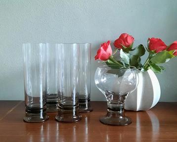Vintage longdrink glazen van Rosenthal studio line, rookglas beschikbaar voor biedingen