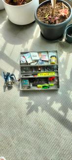 Vis spullen met omlen te koop., Watersport en Boten, Ophalen, Gebruikt, Complete set