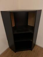 Ikea zwarte hoekkast van MDF hout, Huis en Inrichting, Kasten | Boekenkasten, Gebruikt, Ophalen