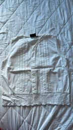 Brocante blouse mouwloos 140, Gebruikt, Meisje, Overhemd of Blouse, Ophalen of Verzenden