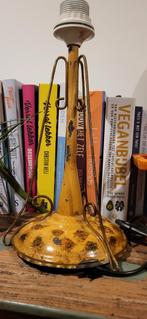 Antieke Handgeschilderde Tafellamp, Antiek en Kunst, Ophalen of Verzenden