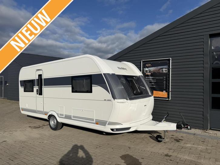 Hobby De Luxe 540 UL 2026 enkele bedden, zware as, bed verb, Caravans en Kamperen, Caravans, Bedrijf, tot en met 4, 1250 - 1500 kg