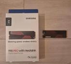 Samsung 990 PRO 4TB SSD met Heatsink - Nieuwstaat, Computers en Software, Harde schijven, Intern, Console, Verzenden, SSD