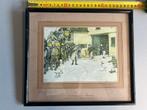 Antieke lithografieën pickwick, 2 stuks, Ophalen