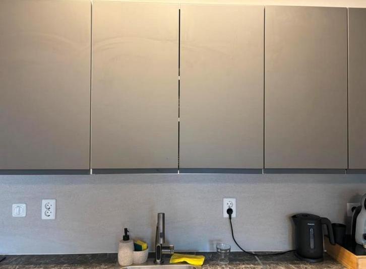 IKEA VOXTORP keukendeuren + METOD kasten – Donkergrijs, Huis en Inrichting, Keuken | Keukenelementen, Zo goed als nieuw, 100 tot 150 cm