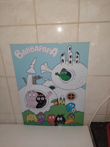 Barbapapa Metalen plaat. beschikbaar voor biedingen