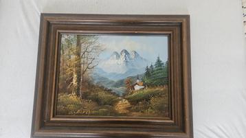 Schilderij (antiek?) beschikbaar voor biedingen