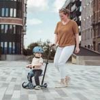 Scoot and Ride – Highwaykick 1 Push & Go kleur steel met gra, Ophalen of Verzenden, Nieuw, Loopfiets
