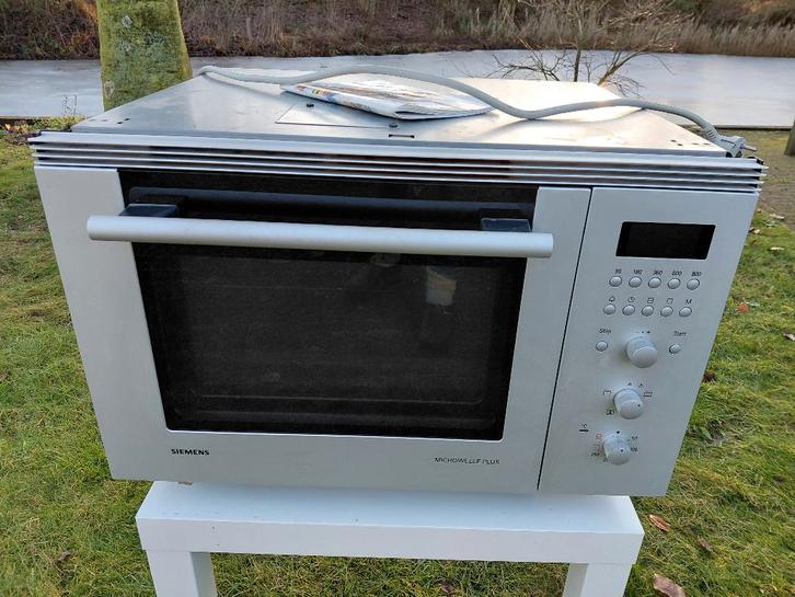 Siemens oven/magnetron (combi), Witgoed en Apparatuur, Magnetrons, Gebruikt, Inbouw, Combimagnetron, 45 tot 60 cm, Oven, Ophalen