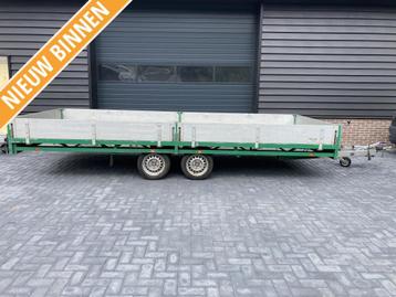 Plateauwagen aanhanger aanhangwagen tandemasser 3000 kg beschikbaar voor biedingen