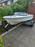 speedbootje 25pk mercury incl trailer, Ophalen, 10 tot 30 pk, Gebruikt, 3 tot 6 meter