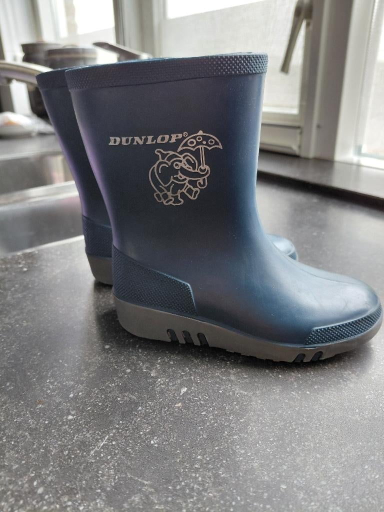 Dunlop kinderlaarsjes maat 23, Gebruikt, Jongen of Meisje, Ophalen of Verzenden, Laarzen