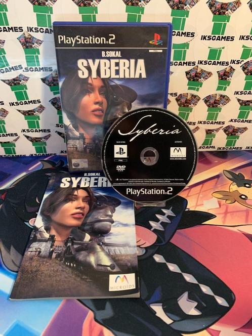 Syberia - PS2 - Iksgames, Spelcomputers en Games, Games | Sony PlayStation 2, Zo goed als nieuw, Avontuur en Actie, 1 speler, Vanaf 12 jaar