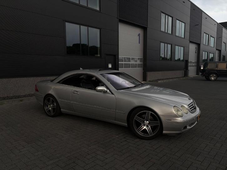 ORG NL NAP Mercedes-Benz CL 5.0 Cl500 Coupe AUT 2002 Grijs, Auto's, Mercedes-Benz, Particulier, CL, Adaptive Cruise Control, Airconditioning