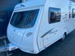 Zeer mooie Lunar Stellar, lengtebedden, mover, Caravans en Kamperen, Caravans, Overige merken, Tot en met 2, Bedrijf, Treinzit