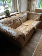 Leren banken, Ophalen, Gebruikt, 150 tot 200 cm, Driepersoons