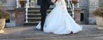 Bruidsjurk maat L, Kleding | Dames, Trouwkleding en Trouwaccessoires, Ophalen, Gedragen, Wit, Trouwjurk