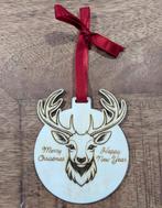 Kerstbal van acryl of hout met eigen opdruk, Diversen, Kerst, Grote Beer 33, 2163 AP Lisse, Jeroen@duineveldmaatwerk.nl, Duineveld Maatwerk