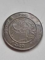 Penning Nutella Obelix  - 2001 waarde 1 euro, Ophalen of Verzenden, Overige materialen