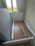 Bed frame IKEA, Ophalen, Gebruikt, Wit, Tweepersoons