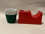 Design Bodum BISTRO porseleinen beker met siliconen band, Ophalen, Gebruikt, Overige stijlen, Kop(pen) en/of Schotel(s)