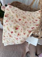 2x vintage Engelse gebloemde gordijnen 55x50 cm izgst, Ophalen of Verzenden, 50 tot 100 cm, Minder dan 100 cm
