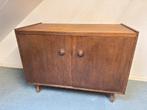 Oude Kleine Dressoir, Ophalen, 100 tot 150 cm, Vintage of Brocante, Overige houtsoorten